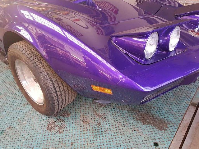 1973 chevrolet corvette convertible | american sports car - afbeelding 22 van  65