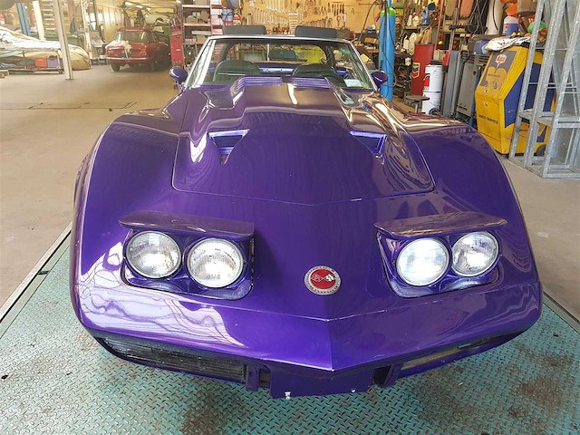 1973 chevrolet corvette convertible | american sports car - afbeelding 49 van  65