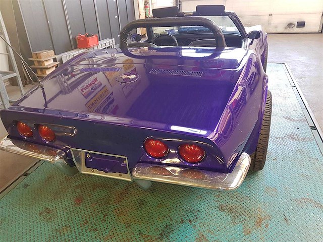 1973 chevrolet corvette convertible | american sports car - afbeelding 27 van  65
