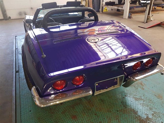 1973 chevrolet corvette convertible | american sports car - afbeelding 62 van  65