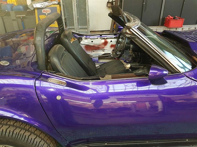 1973 chevrolet corvette convertible | american sports car - afbeelding 29 van  65