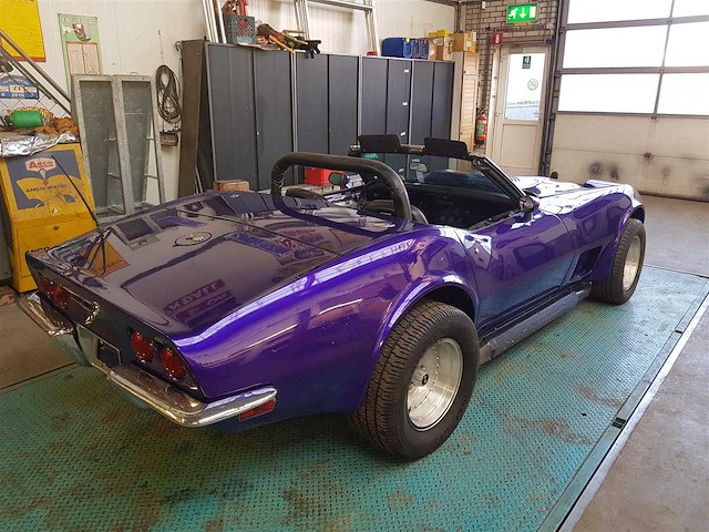 1973 chevrolet corvette convertible | american sports car - afbeelding 31 van  65