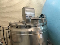 1973 de rijk & van t lam rvs mengtank (circa 1200liter) - afbeelding 6 van  9