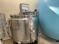 1973 de rijk & van t lam rvs mengtank (circa 1200liter) - afbeelding 2 van  9
