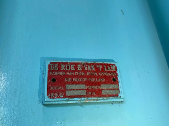1973 de rijk&van ‘t lam opslagtank 33000 liter (2x) - afbeelding 2 van  12