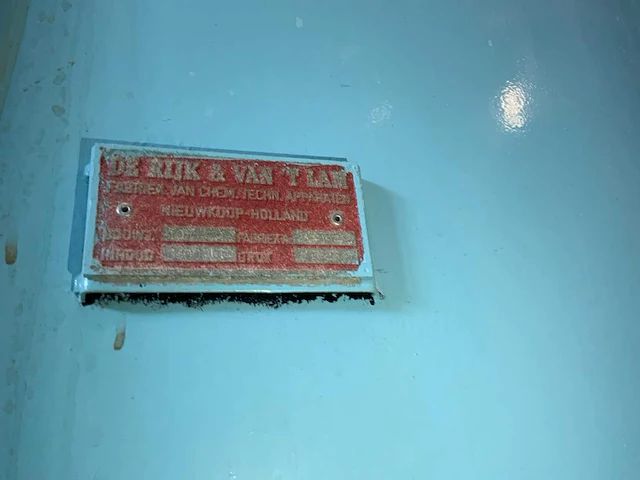 1973 de rijk&van ‘t lam opslagtank 33000 liter - afbeelding 5 van  6