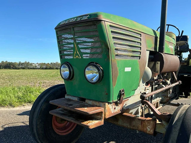 1973 deutz d8006 oldtimer tractor - afbeelding 3 van  36