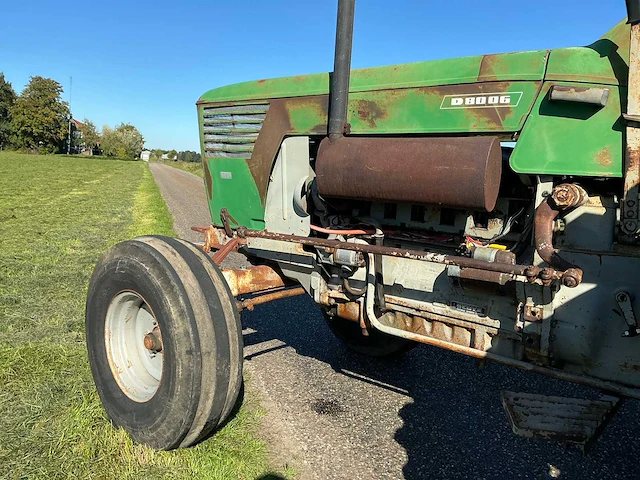 1973 deutz d8006 oldtimer tractor - afbeelding 4 van  36