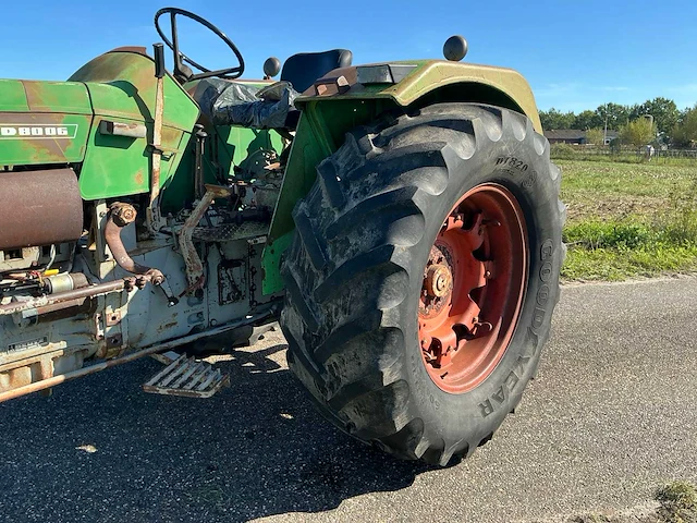 1973 deutz d8006 oldtimer tractor - afbeelding 6 van  36