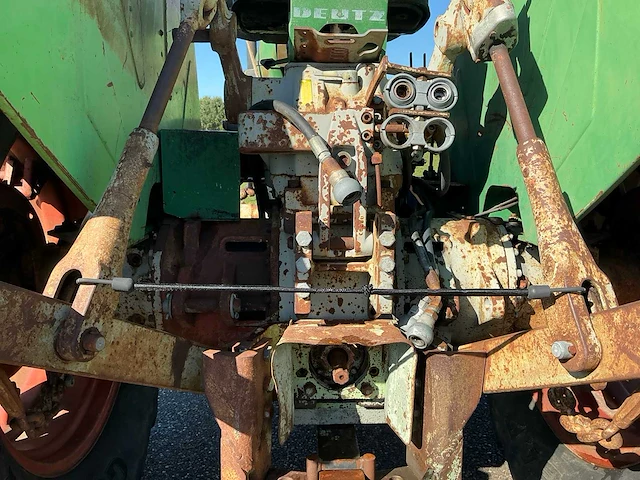 1973 deutz d8006 oldtimer tractor - afbeelding 9 van  36