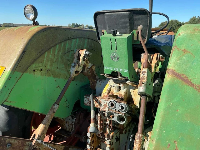 1973 deutz d8006 oldtimer tractor - afbeelding 10 van  36