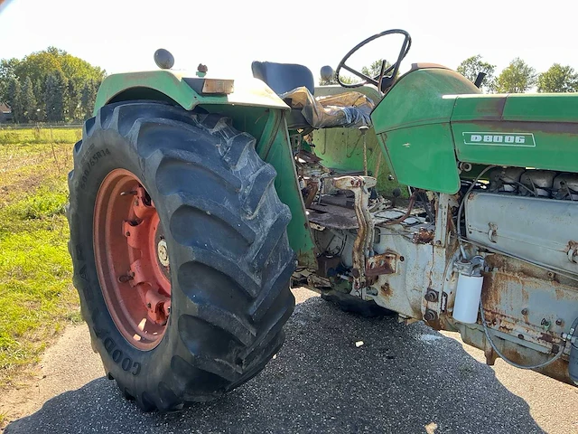 1973 deutz d8006 oldtimer tractor - afbeelding 15 van  36