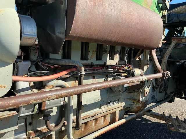 1973 deutz d8006 oldtimer tractor - afbeelding 21 van  36