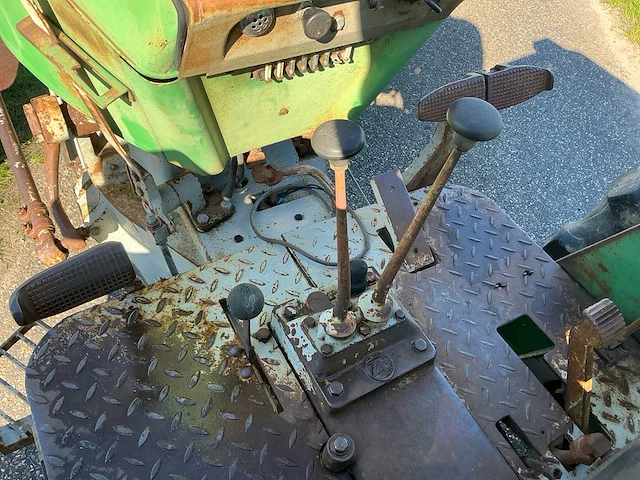 1973 deutz d8006 oldtimer tractor - afbeelding 26 van  36