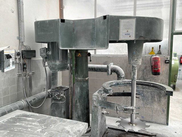 1973 frequentie geregeld dissolver sd500 industriële menger - afbeelding 5 van  11
