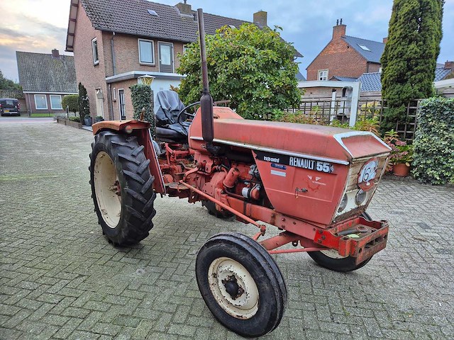 1973 renault 55 landbouwtractor - afbeelding 2 van  8