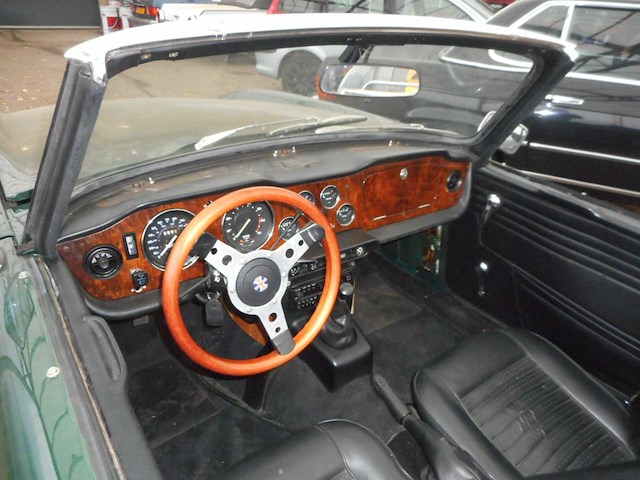 1973 triumph tr6 convertible | british classic roadster - afbeelding 13 van  42