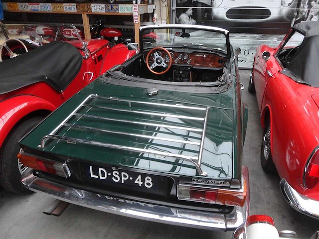 1973 triumph tr6 convertible | british classic roadster - afbeelding 17 van  42