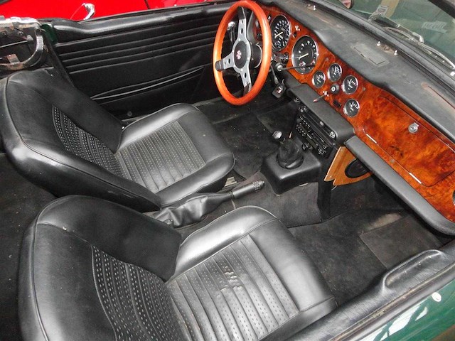 1973 triumph tr6 convertible | british classic roadster - afbeelding 21 van  42