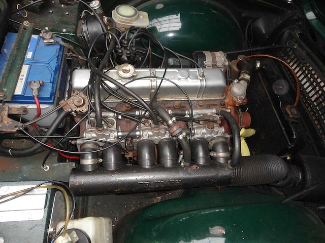 1973 triumph tr6 convertible | british classic roadster - afbeelding 23 van  42