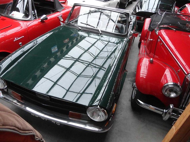 1973 triumph tr6 convertible | british classic roadster - afbeelding 27 van  42
