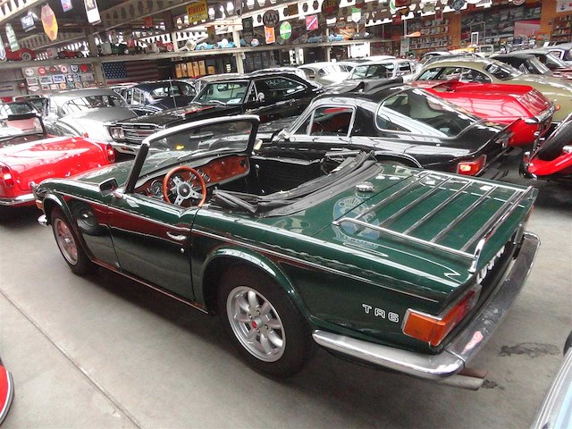 1973 triumph tr6 convertible | british classic roadster - afbeelding 37 van  42