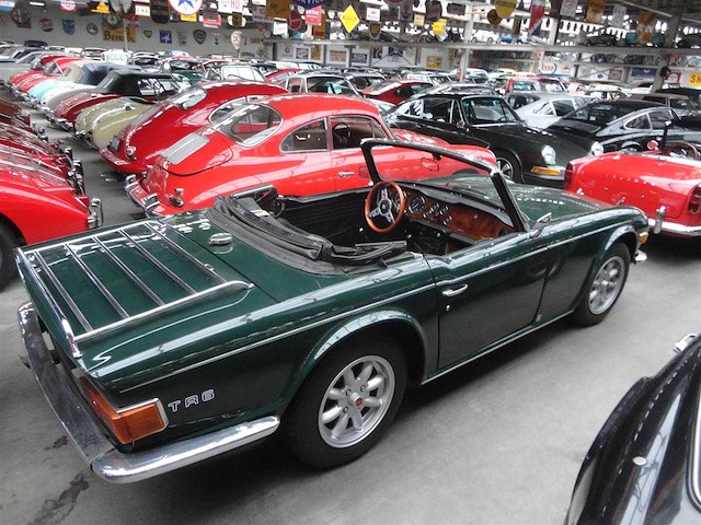 1973 triumph tr6 convertible | british classic roadster - afbeelding 38 van  42