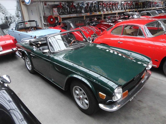 1973 triumph tr6 convertible | british classic roadster - afbeelding 39 van  42