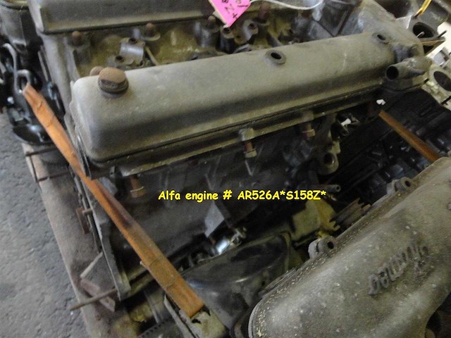 1973–1982 alfa romeo giulia super 1600 engine | original italian classic engine - afbeelding 3 van  8