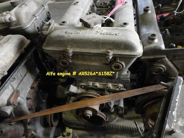 1973–1982 alfa romeo giulia super 1600 engine | original italian classic engine - afbeelding 4 van  8