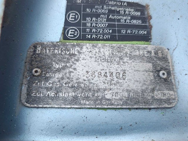 1974 - bmw - 02-serie - 2002 - oldtimer - afbeelding 10 van  18