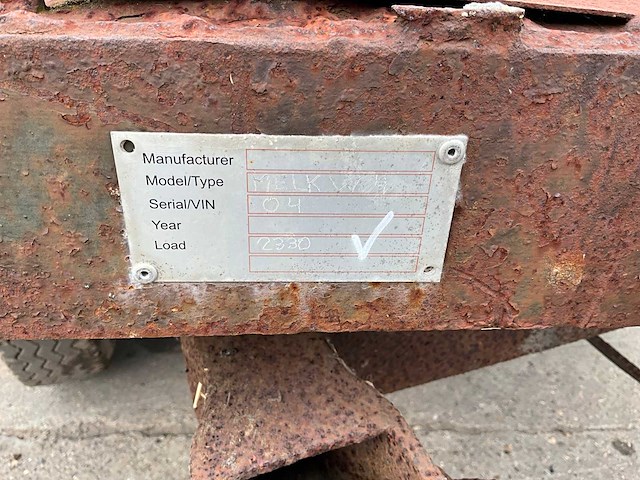 1974 alzerda-dam platte wagen - afbeelding 10 van  18