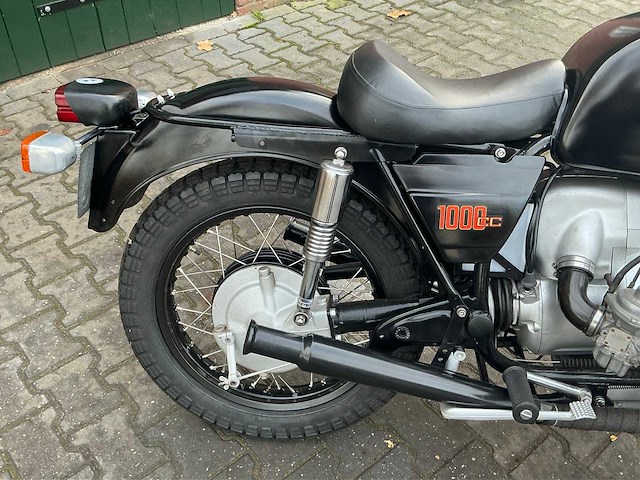1974 bmw r75 oldtimer motorfiets xe-59-76 1000cc siebenrock - afbeelding 4 van  21