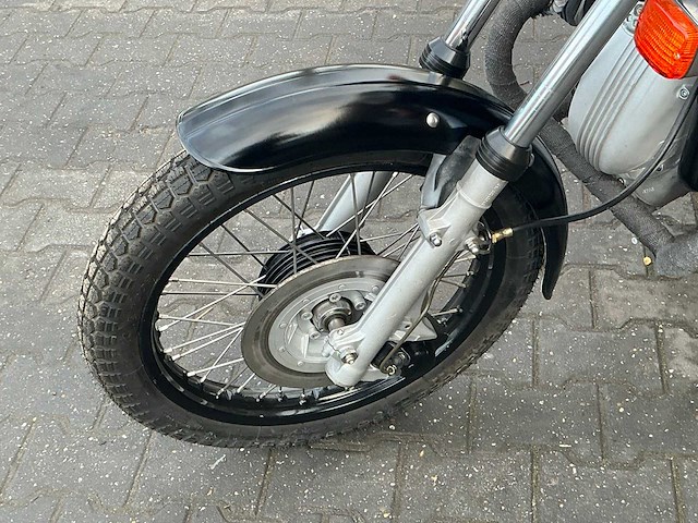 1974 bmw r75 oldtimer motorfiets xe-59-76 1000cc siebenrock - afbeelding 13 van  21