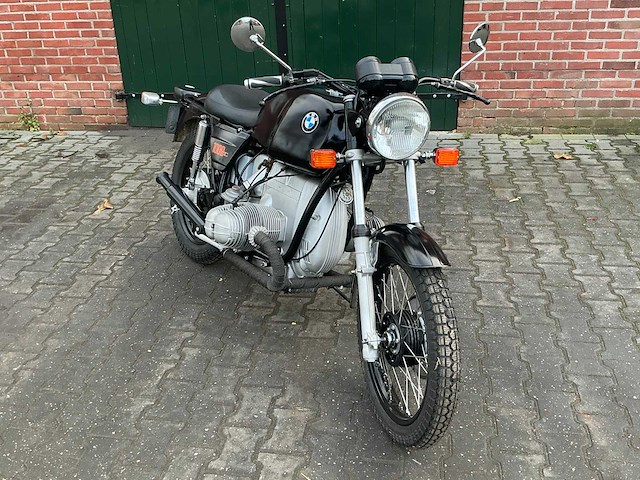 1974 bmw r75 oldtimer motorfiets xe-59-76 1000cc siebenrock - afbeelding 15 van  21