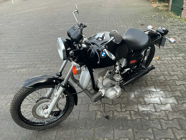 1974 bmw r75 oldtimer motorfiets xe-59-76 1000cc siebenrock - afbeelding 16 van  21