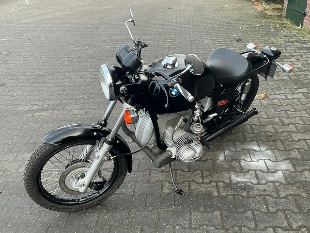 1974 bmw r75 oldtimer motorfiets xe-59-76 1000cc siebenrock - afbeelding 17 van  21