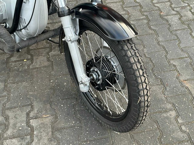 1974 bmw r75 oldtimer motorfiets xe-59-76 1000cc siebenrock - afbeelding 20 van  21