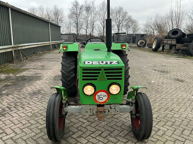 1974 deutz d4506 oldtimer tractor - afbeelding 2 van  19