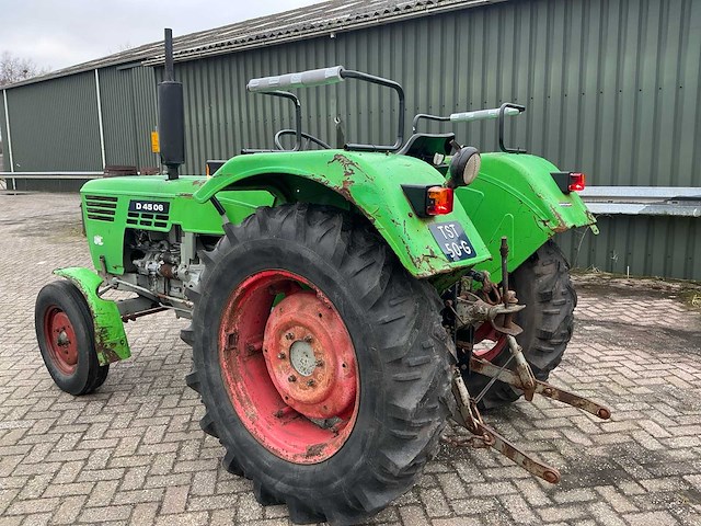 1974 deutz d4506 oldtimer tractor - afbeelding 5 van  19