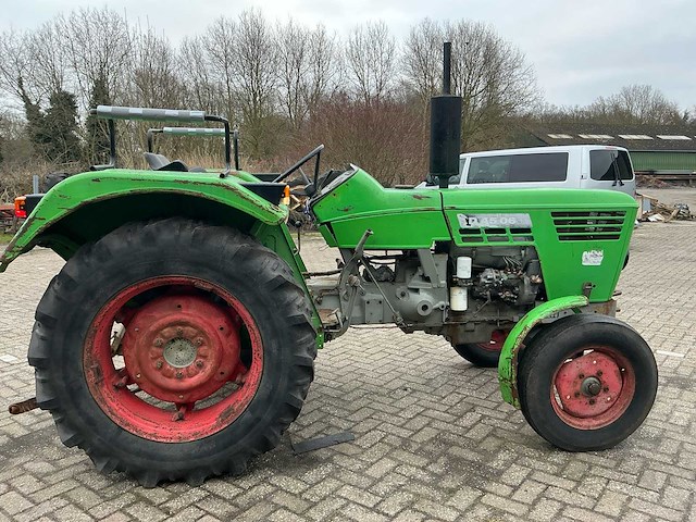 1974 deutz d4506 oldtimer tractor - afbeelding 19 van  19