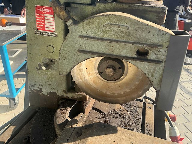 1974 eisele vms11 afkortcirkelzaagmachine - afbeelding 1 van  6