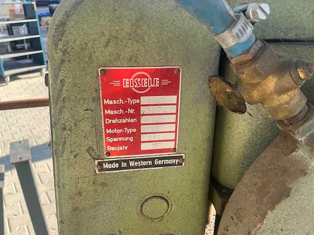 1974 eisele vms11 afkortcirkelzaagmachine - afbeelding 2 van  6
