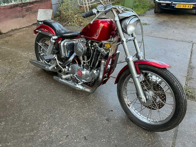 1974 harley-davidson sportster 1000 motorfiets - afbeelding 4 van  18