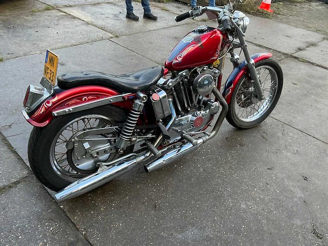 1974 harley-davidson sportster 1000 motorfiets - afbeelding 6 van  18