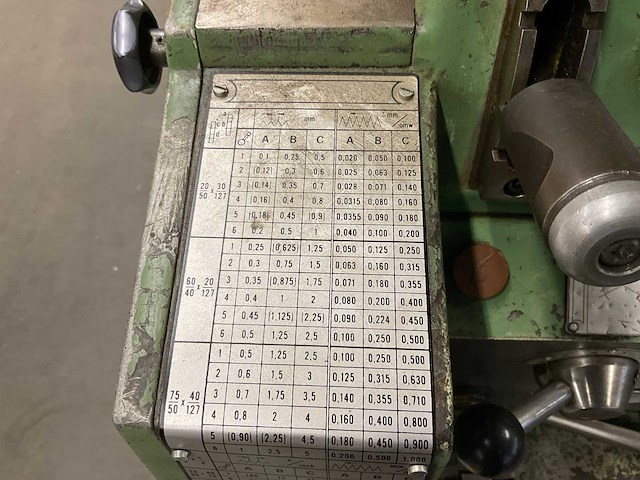 1974 hemburg dr133 universele draaibank - afbeelding 3 van  17