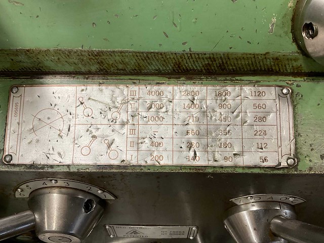 1974 hemburg dr133 universele draaibank - afbeelding 5 van  17