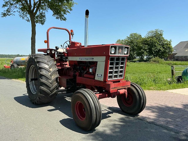 1974 international 966 turbo tweewielaangedreven landbouwtractor - afbeelding 6 van  11
