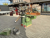 1974 kamro km2 houtfrees machine met diverse beitels - afbeelding 17 van  21