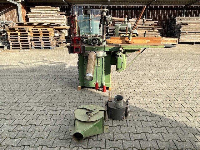 1974 kamro km2 houtfrees machine met diverse beitels - afbeelding 18 van  21